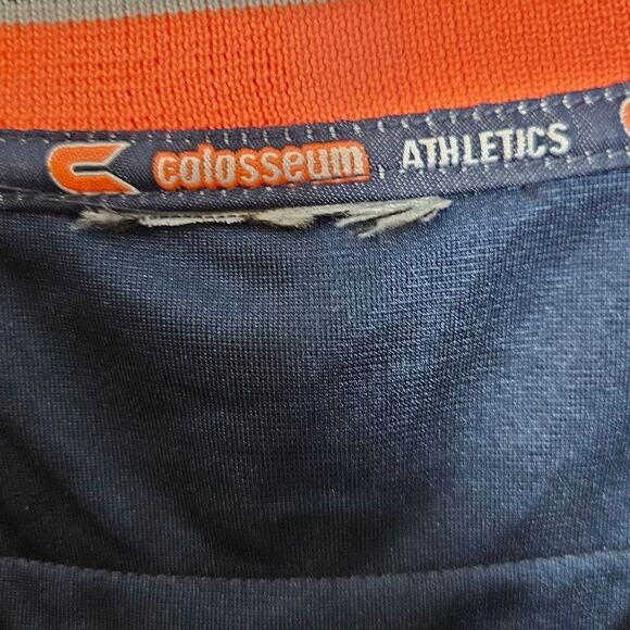 Virginia UVA Cavaliers #81 SEWN COLOSSEUM Navy Football Jersey SZ M - Picture 4 of 7